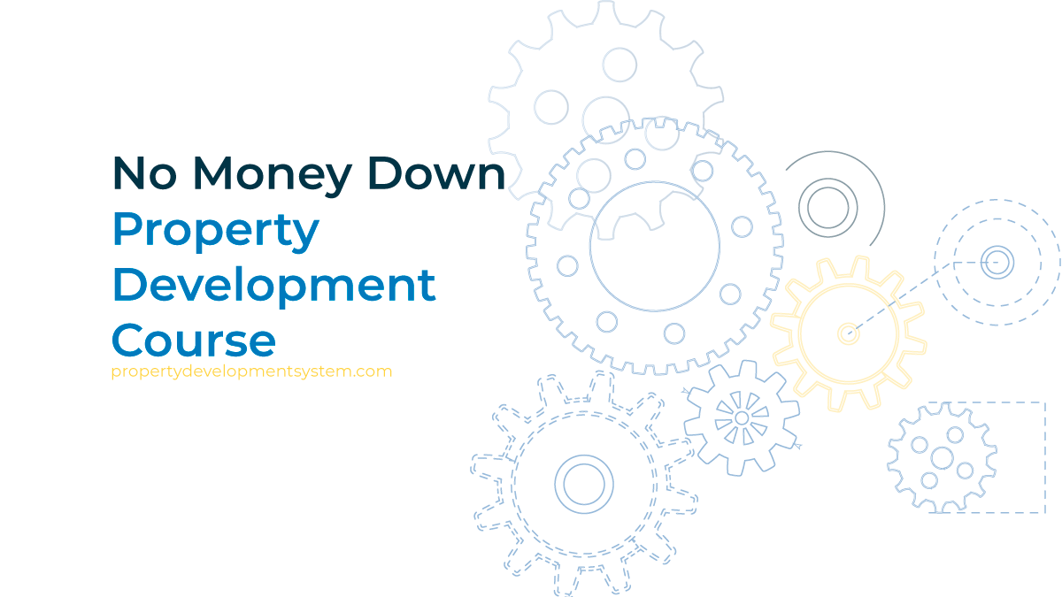 How to get into real deals estate development with no money