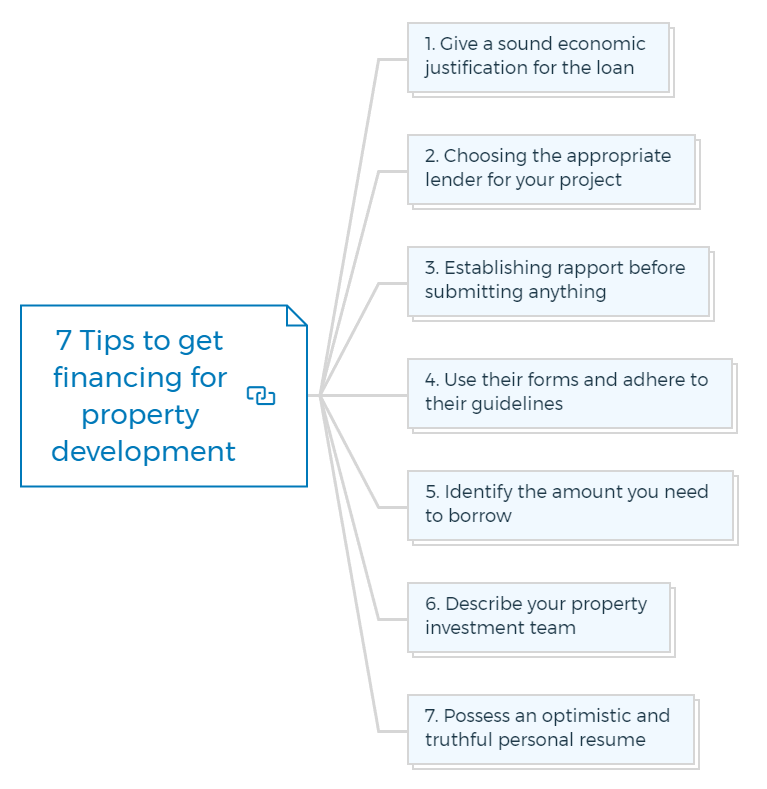 7 Tips to get financing for property development