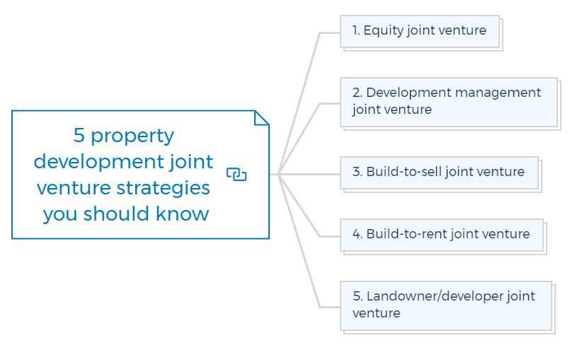 5 property development joint venture strategies you should know
